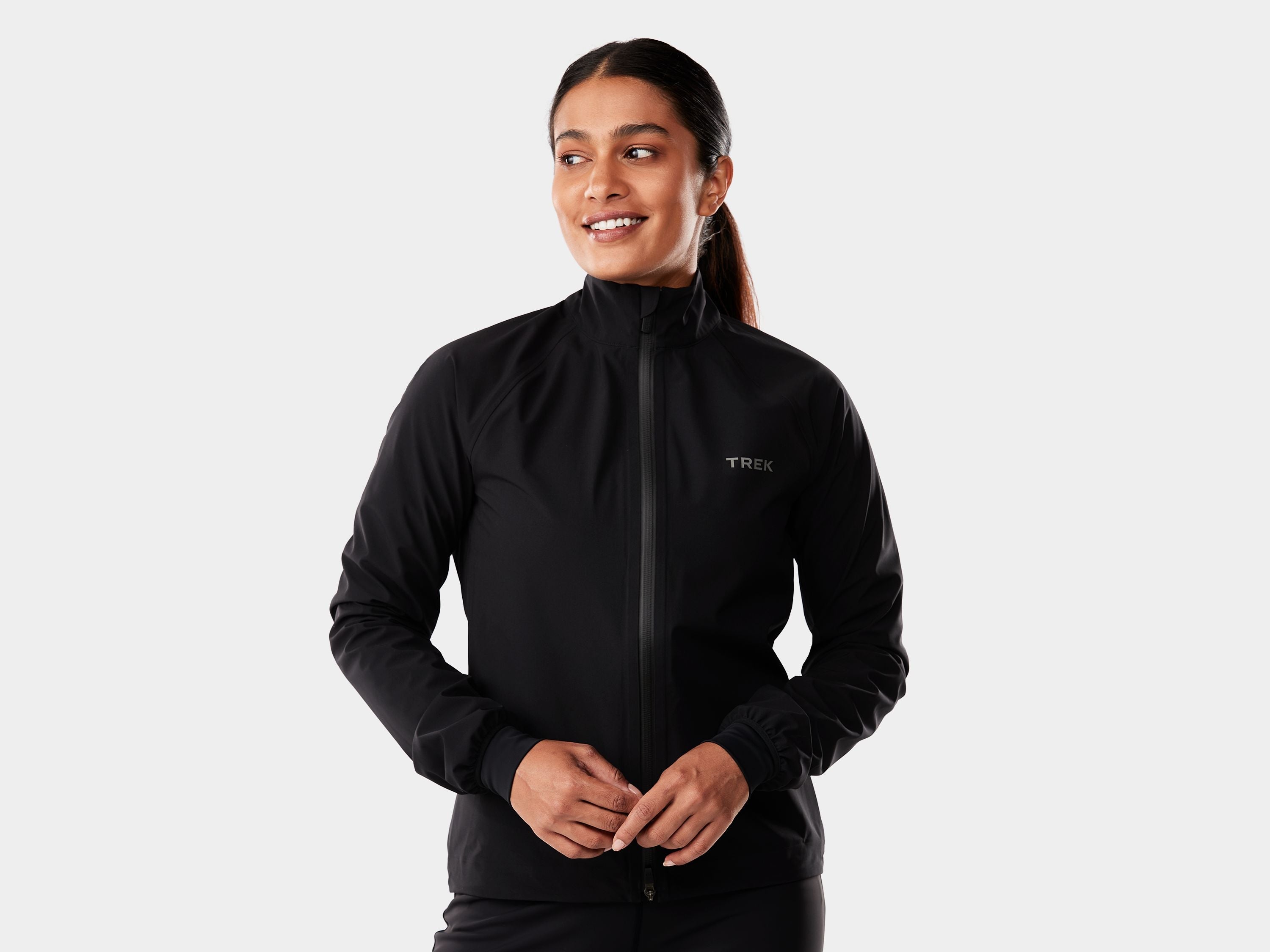 Trek Circuit Rain Women Small Black Jacket