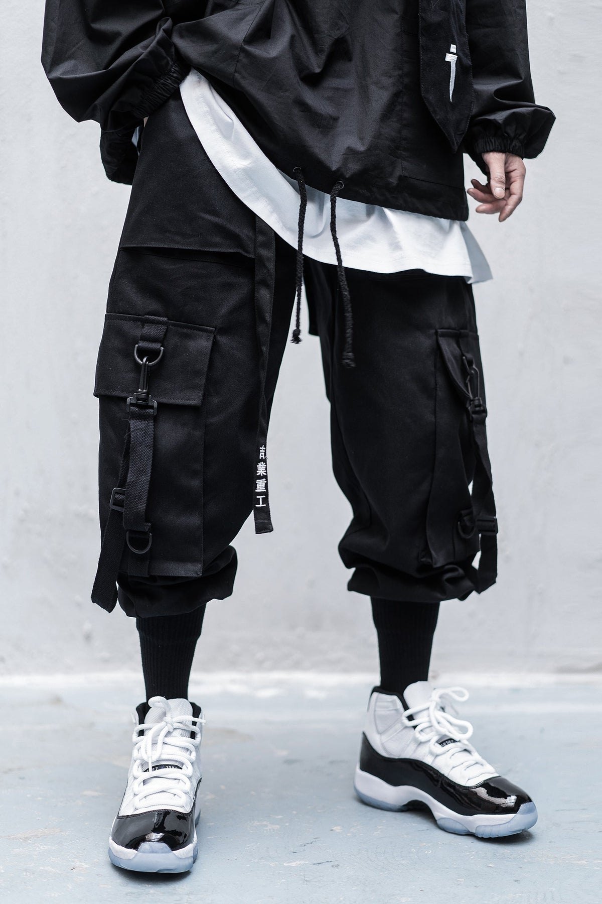HiP5 Black 09 I-Tech Cargo Pants