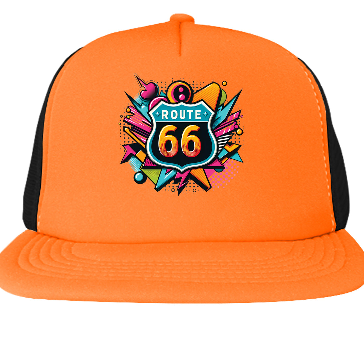 Neon Orange - DT624 - FRONT